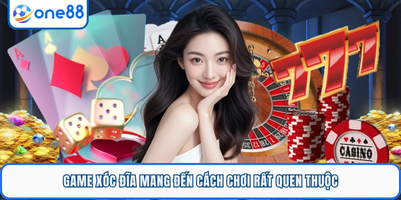Game xóc đĩa mang đến cách chơi rất quen thuộc